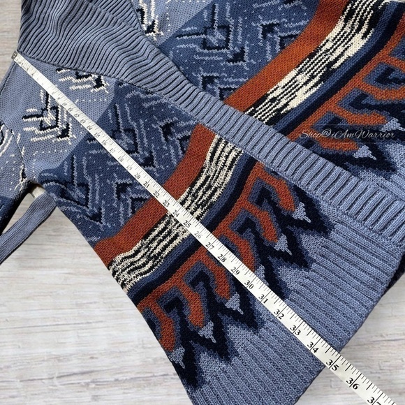 Lucky Brand NWT shawl collar nordic belted cardigan sweater *shop@iamwarrior - Picture 7 of 10